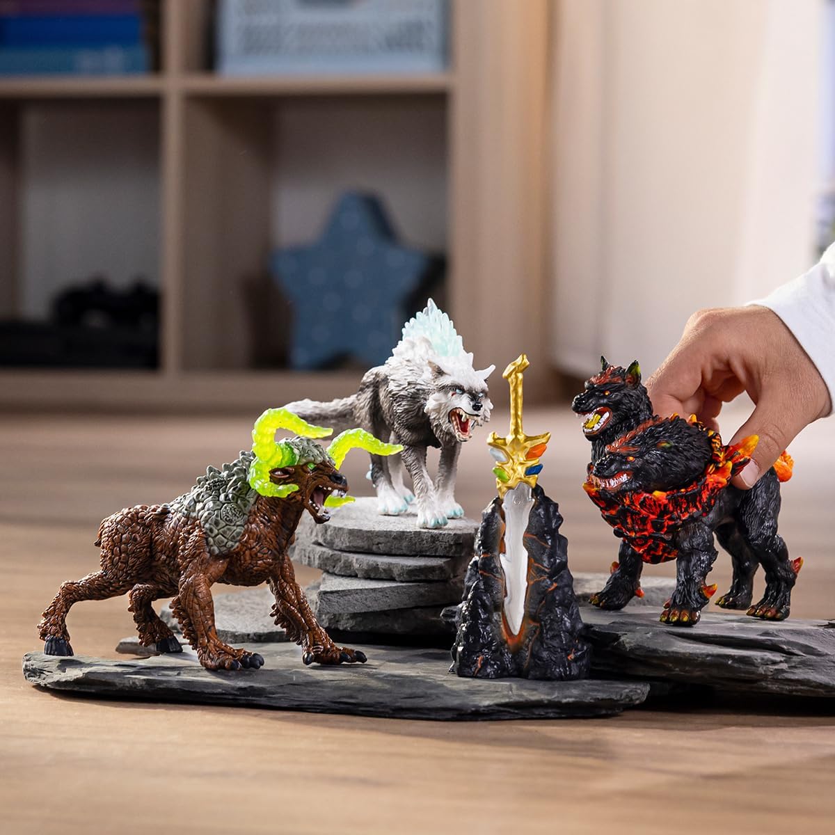 Detalle 2 de SCHLEICH Eldrador Creatures Starter Set 5 Teile