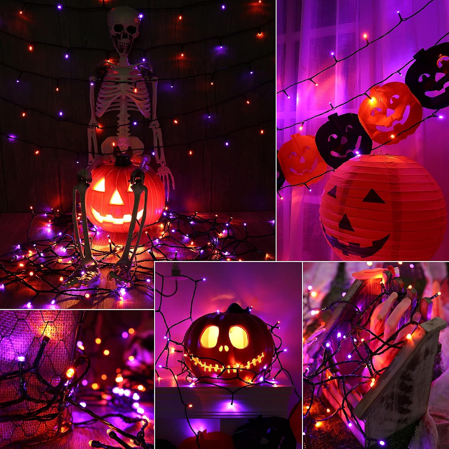 Detalle de Joomer Halloween String Lights, 66 ft