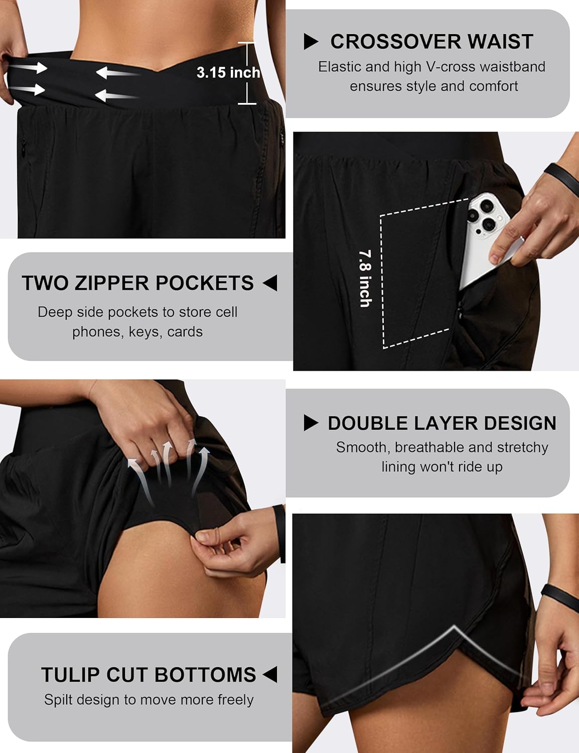 Thumbnail 4 de Blooming Jelly Workout Shorts High Waisted 2.5