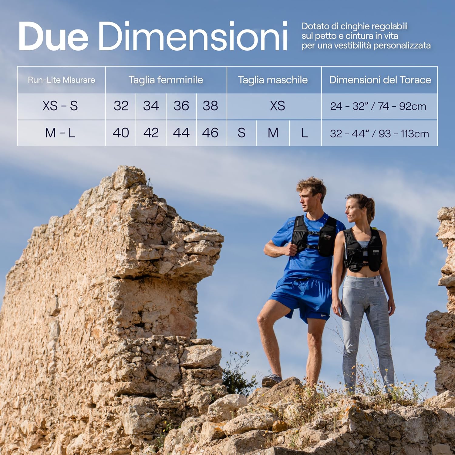Thumbnail 5 de Gilet Running Uomo Donna con Porta Cellulare Impermeabile – Alternativa al Marsupio Running, 5 Tasche, Leggero e Riflettente