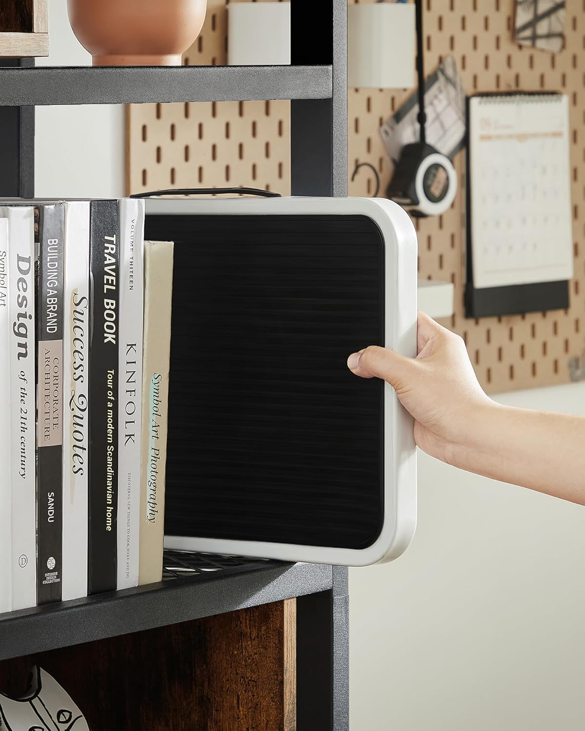 Thumbnail 3 de SONGMICS GSL01WT marchepied pliable 17,5 cm