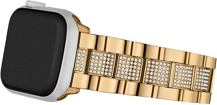 Thumbnail 2 de Michael Kors Band compatible with Apple Watch (38/40/41 mm) in 18 mm gold stainless steel