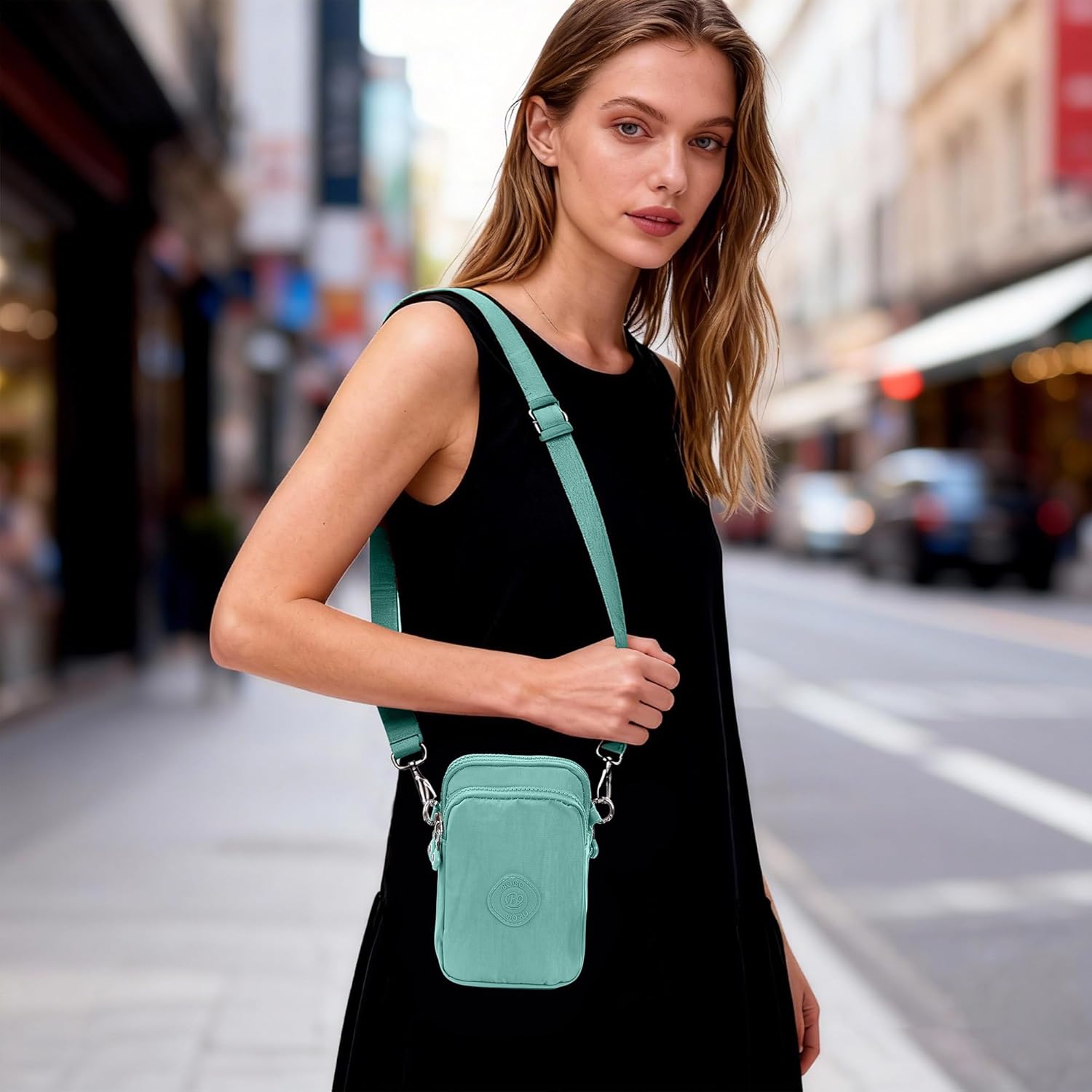 Detalle 2 de OPXTO Small Women’s Crossbody Bag with Adjustable Strap