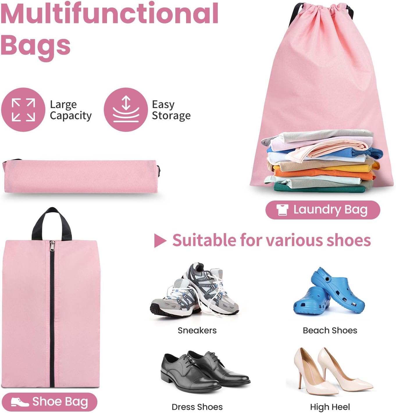 Thumbnail 5 de Prezon Compression Packing Cubes for Travel — Lightweight, Durable Luggage Organizers