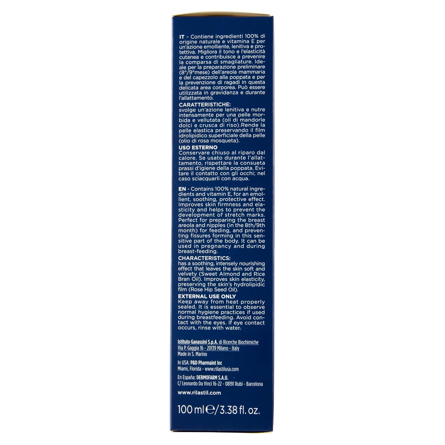 Detalle 2 de Dehnungsstreifen-Öl Rilastil 100 ml