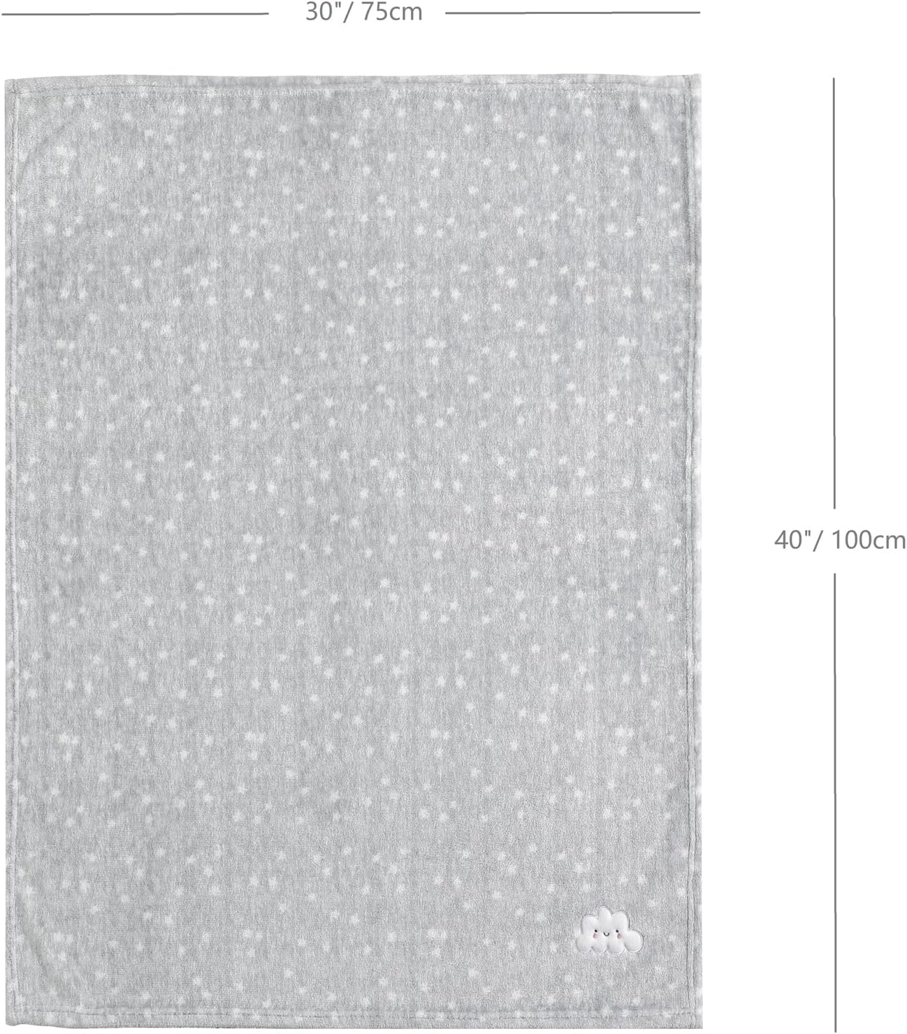 Thumbnail 5 de CREVENT Babydecke 75 x 100 cm, 2er-Set