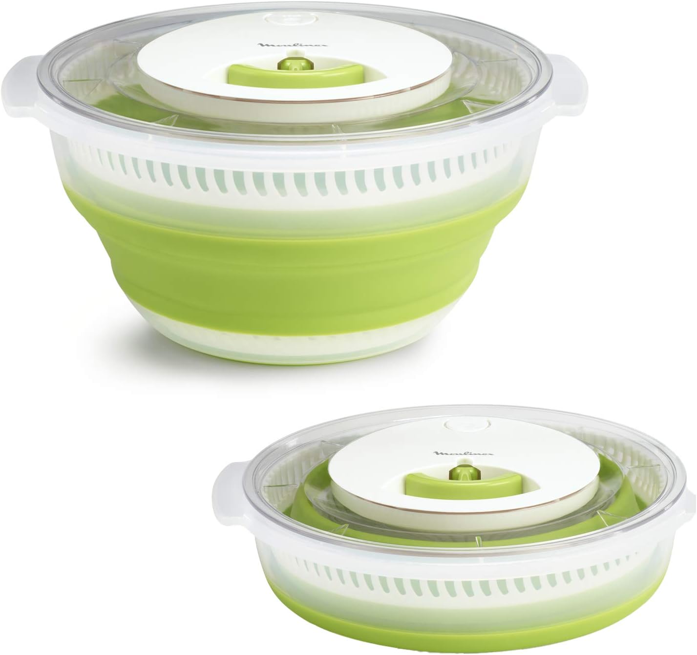 Detalle de Moulinex Essoreuse à salade rétractable – 4 L, Accessoire Cuisine