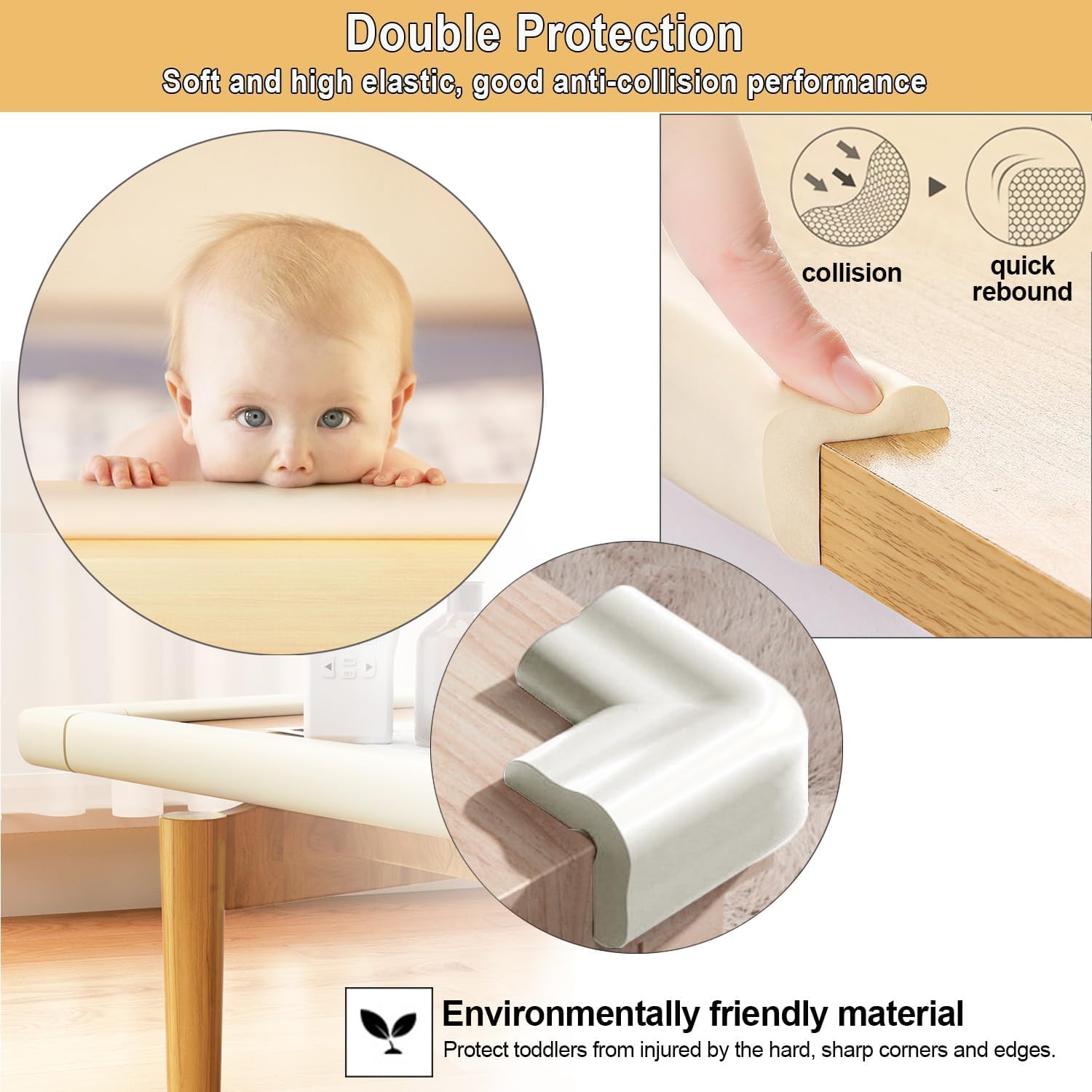 Detalle 1 de Baby Proofing Edge and Corner Protector, 20 ft