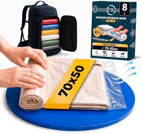 Detalle de FR FiRiO FR-VB-C-L – worki próżniowe L 70 × 50 cm, 8 szt., do rolowania