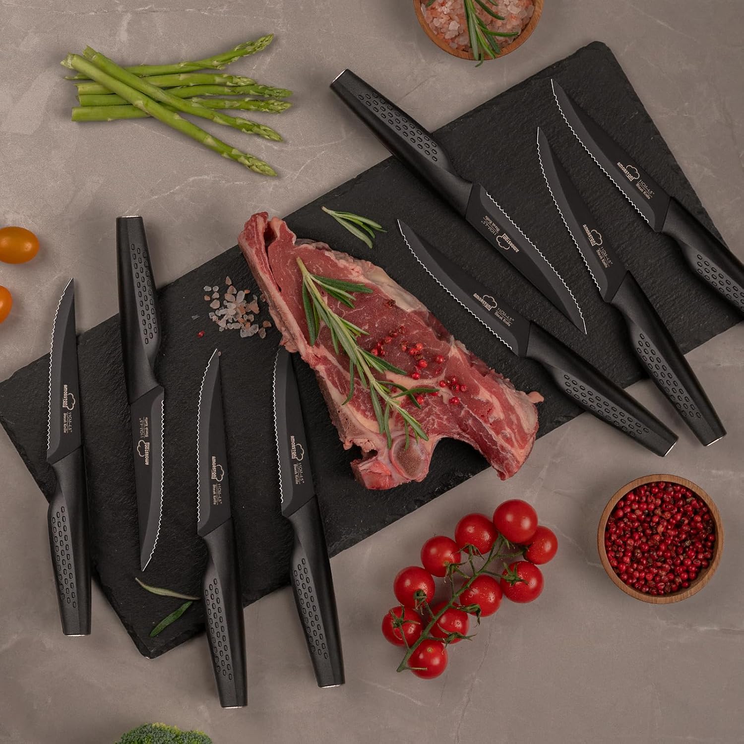 Thumbnail 5 de Amorston Steak Knives Set of 8