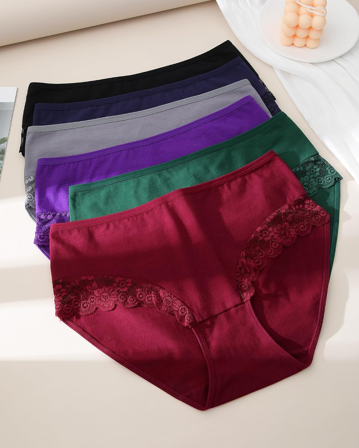 Thumbnail 6 de Levao culotte grande taille coton 6 lots