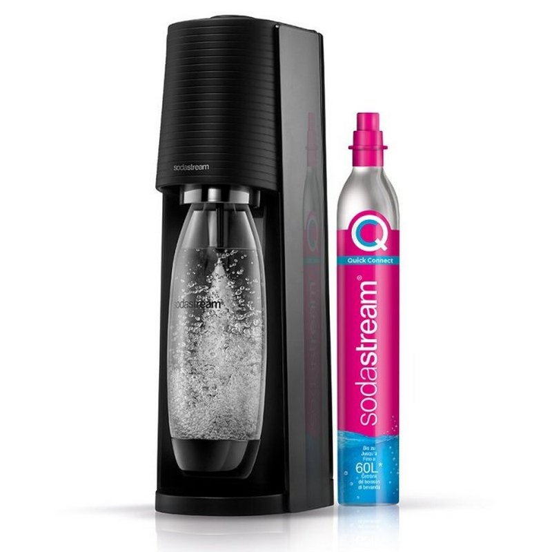 Thumbnail 3 de SodaStream Terra Pack: Máquina gasificadora negra para agua con gas en casa