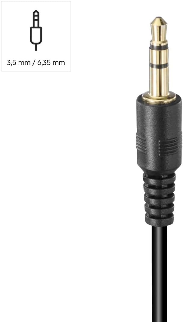 Detalle de Hama ShellTV II TV Headphones (Over-Ear) with 6 m one-sided cable, volume control and 3.5 mm gold-plated jack – black