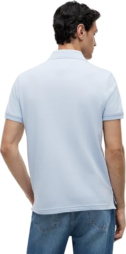 Detalle de Tommy Hilfiger Polo Manches Courtes Homme 1985 Regular Fit – Breezy Blue