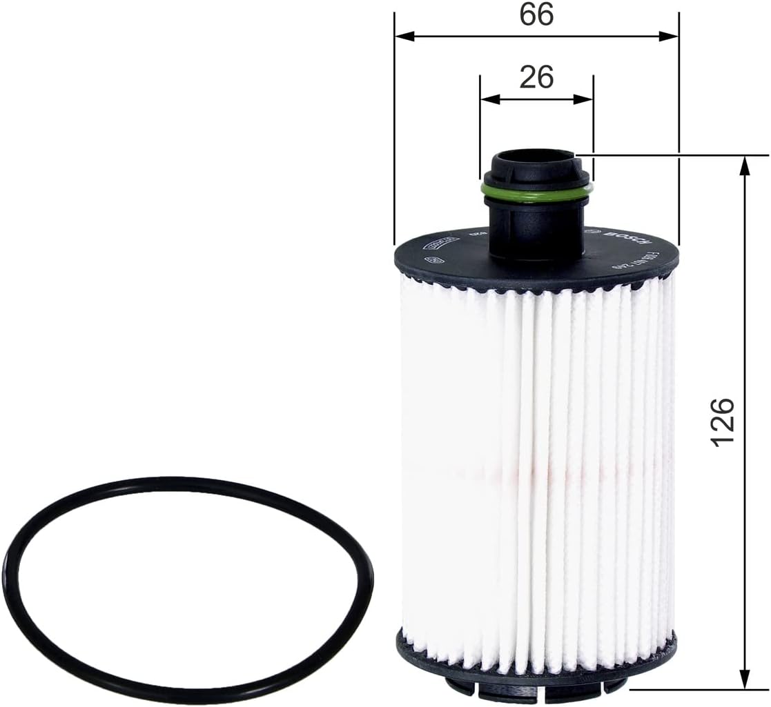 Thumbnail 1 de Filtre à huile Bosch P7249 : séparation des suies et particules pour une lubrification fiable