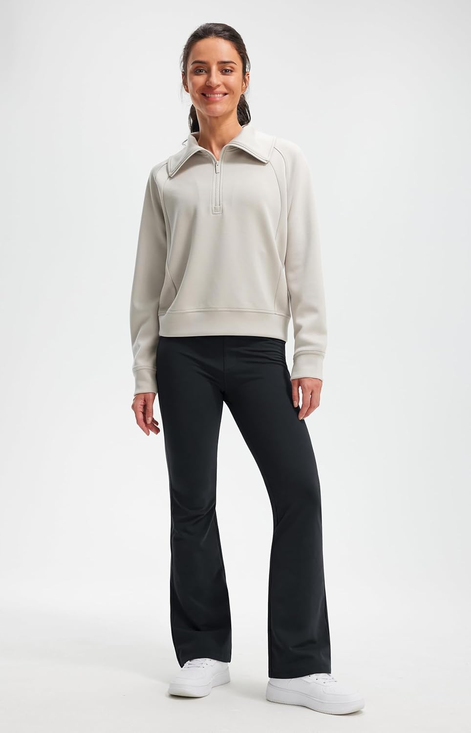 Thumbnail 2 de Libin Legging Thermique évasé pour Femme — Pantalon de Randonnée Imperméable avec Poches