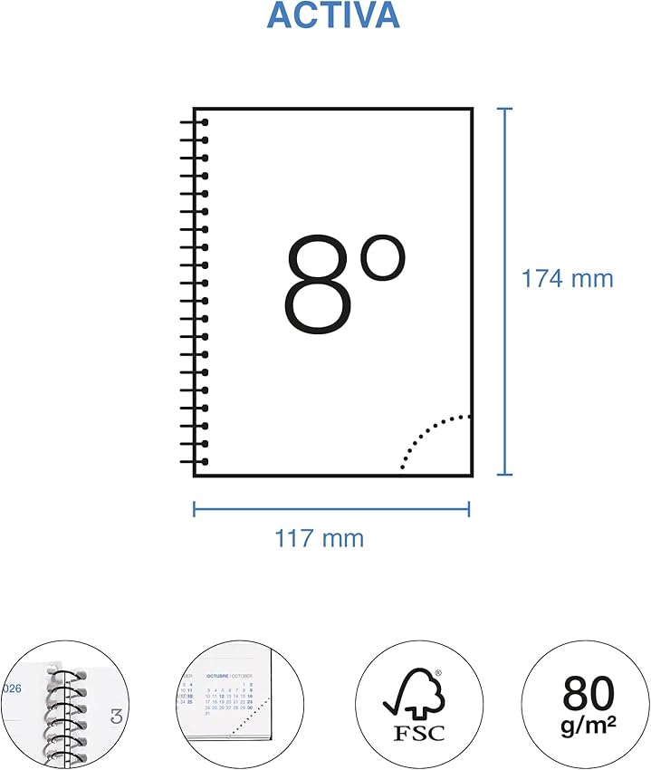 Thumbnail 6 de Miquelrius Agenda Escolar 2025–2026 117×174 mm 📘