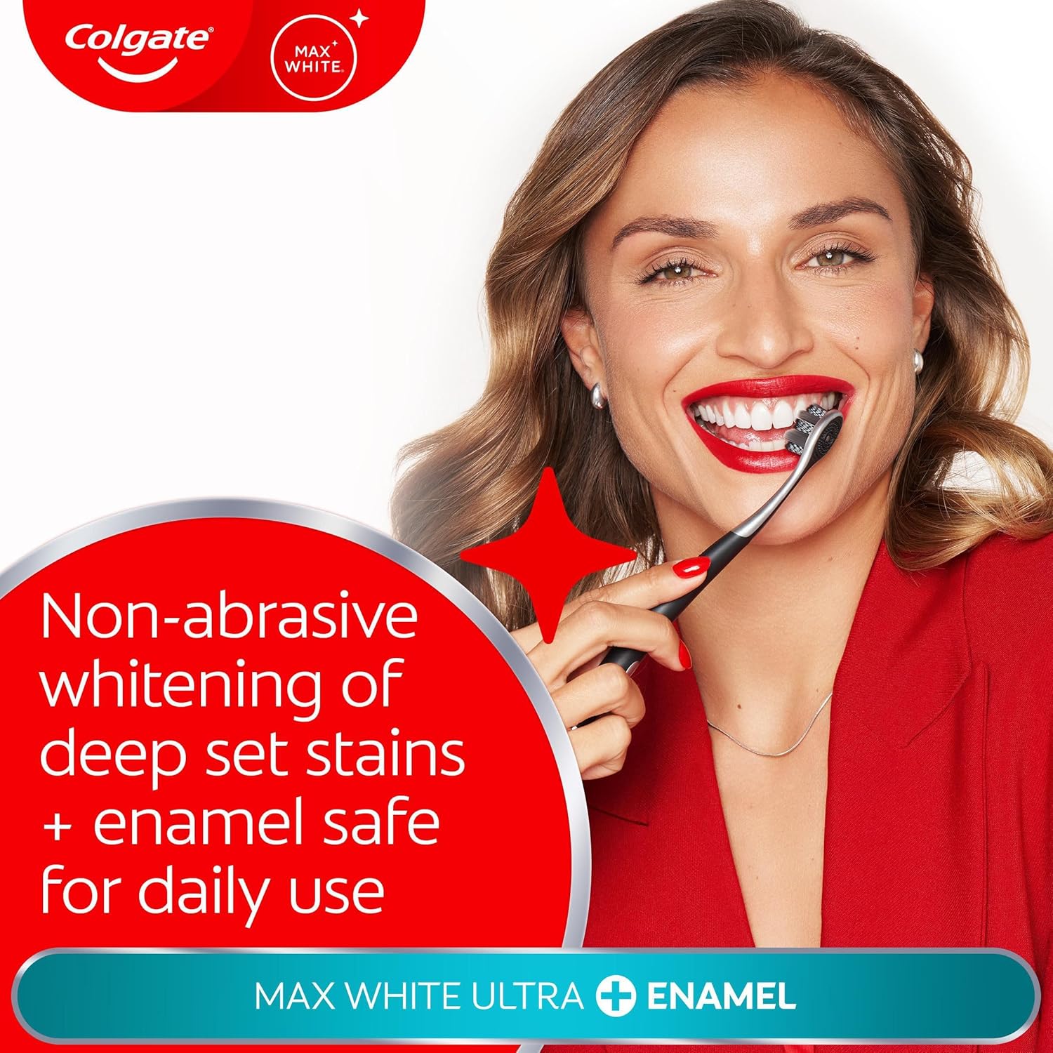 Thumbnail 6 de Colgate Max White Ultra+ Enamel Toothpaste 75ml: Deep Whitening, Enamel Protection and ActivShine