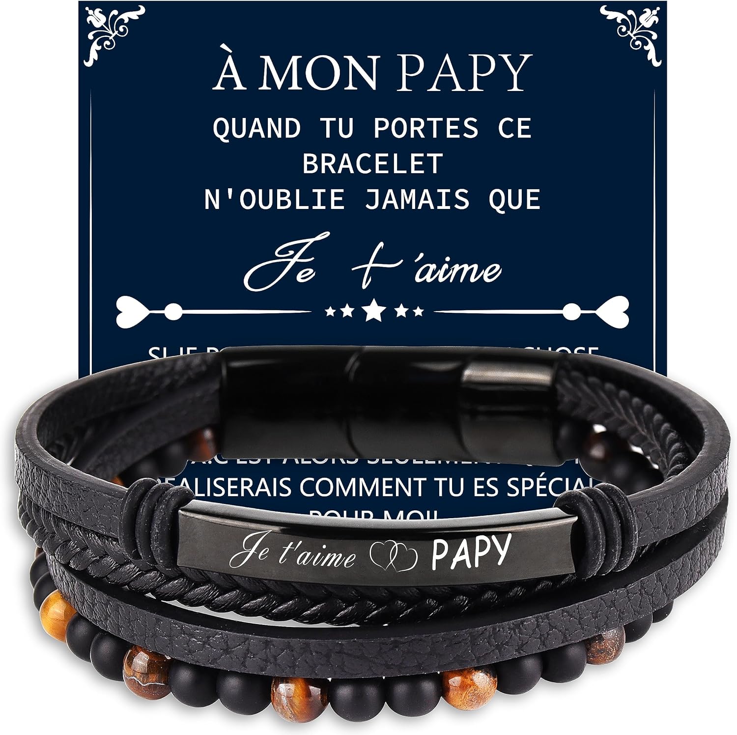 Detalle de Merclix Bracelet homme 23 cm