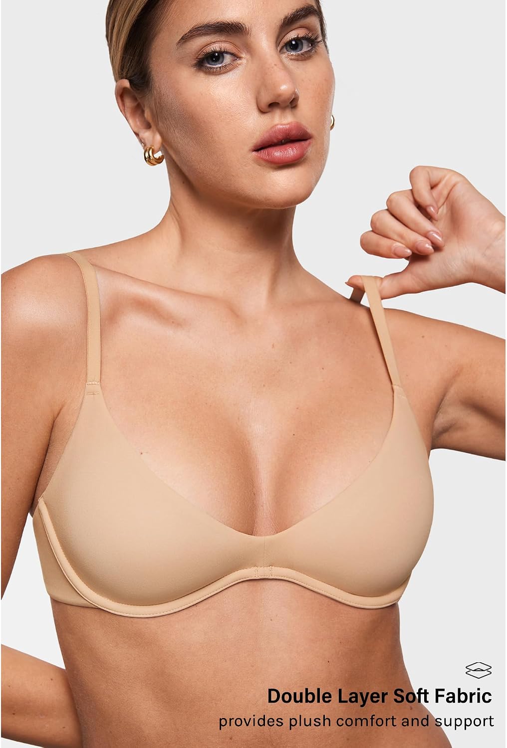 Thumbnail 1 de INLYRIC Inbarely Plus soutien-gorge plongeant à armatures non doublées, balconnet plongeant