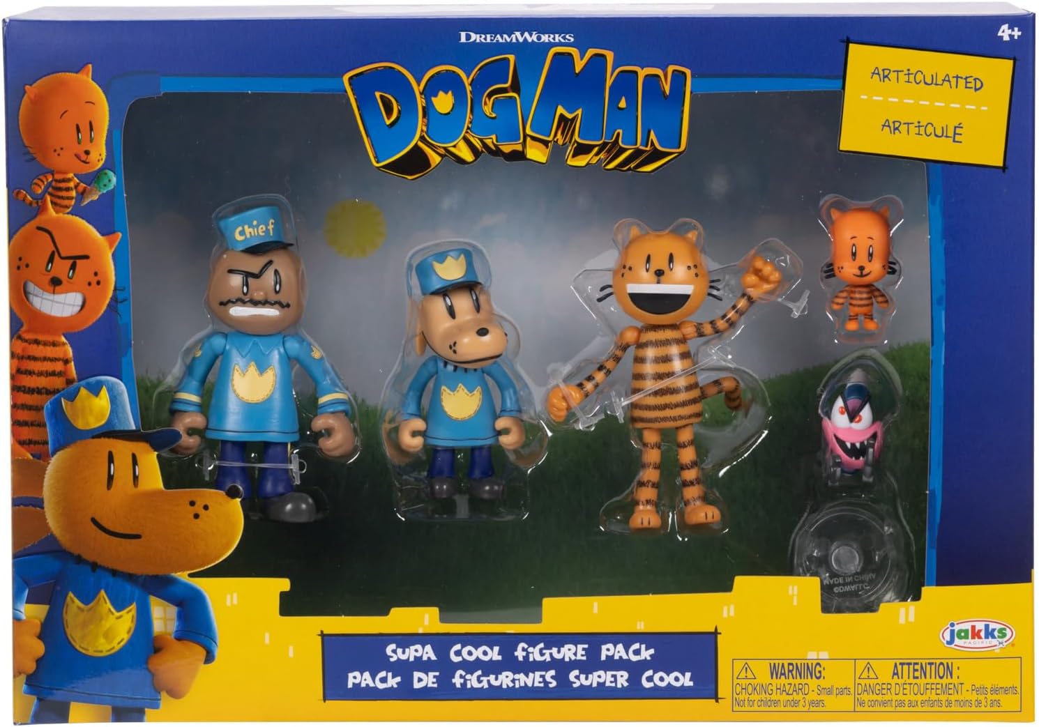Thumbnail 6 de Policán Multipack de 5 Figuras de 7 cm de Jakks Pacific – Lil Petey, Petey, Chief y Flippy