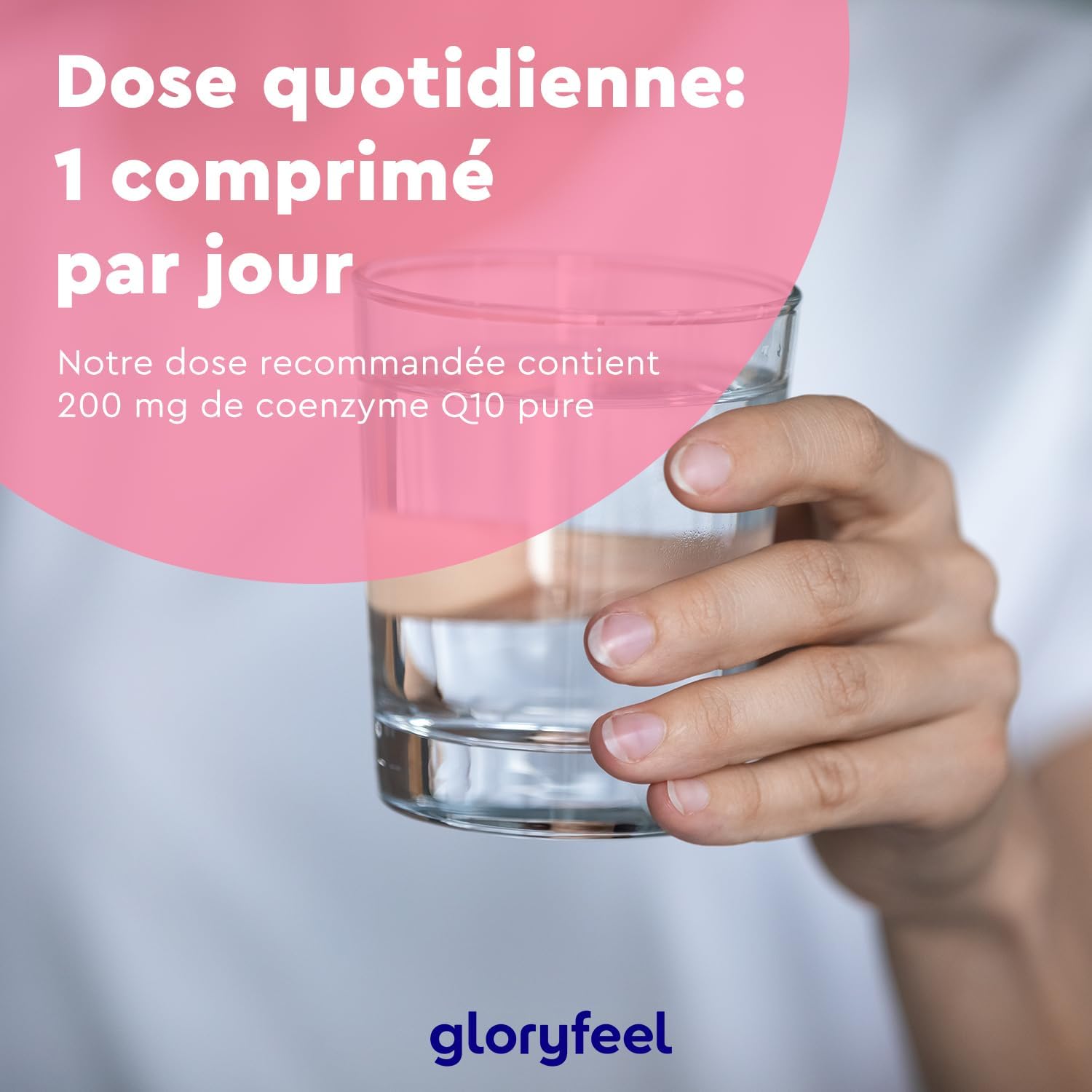 Thumbnail 5 de Gloryfeel Coenzyme Q10 200 mg Pure – 120 capsules véganes, biodisponibilité élevée