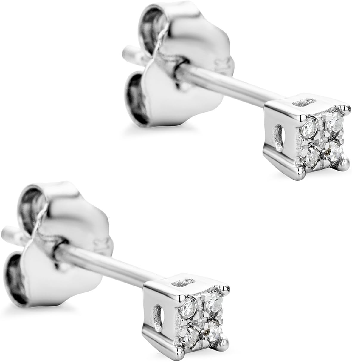 Detalle de OROVI Boucles d'Oreilles Femme 0,03 ct