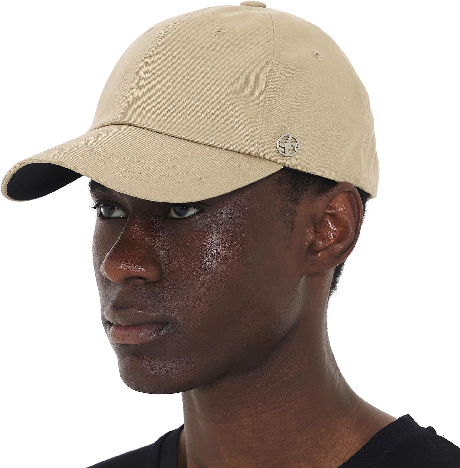 Detalle de UNDERCONTROL Extra Large Oversized High Crown Ball Cap (XXL) – Hand Stitched, Unisex Plus Size Cotton Dad Hat