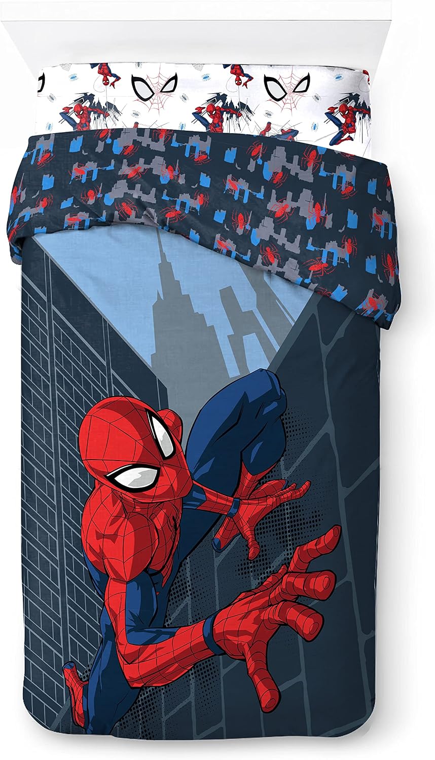 Detalle 2 de Spiderman City Streets 3 piece bedding set
