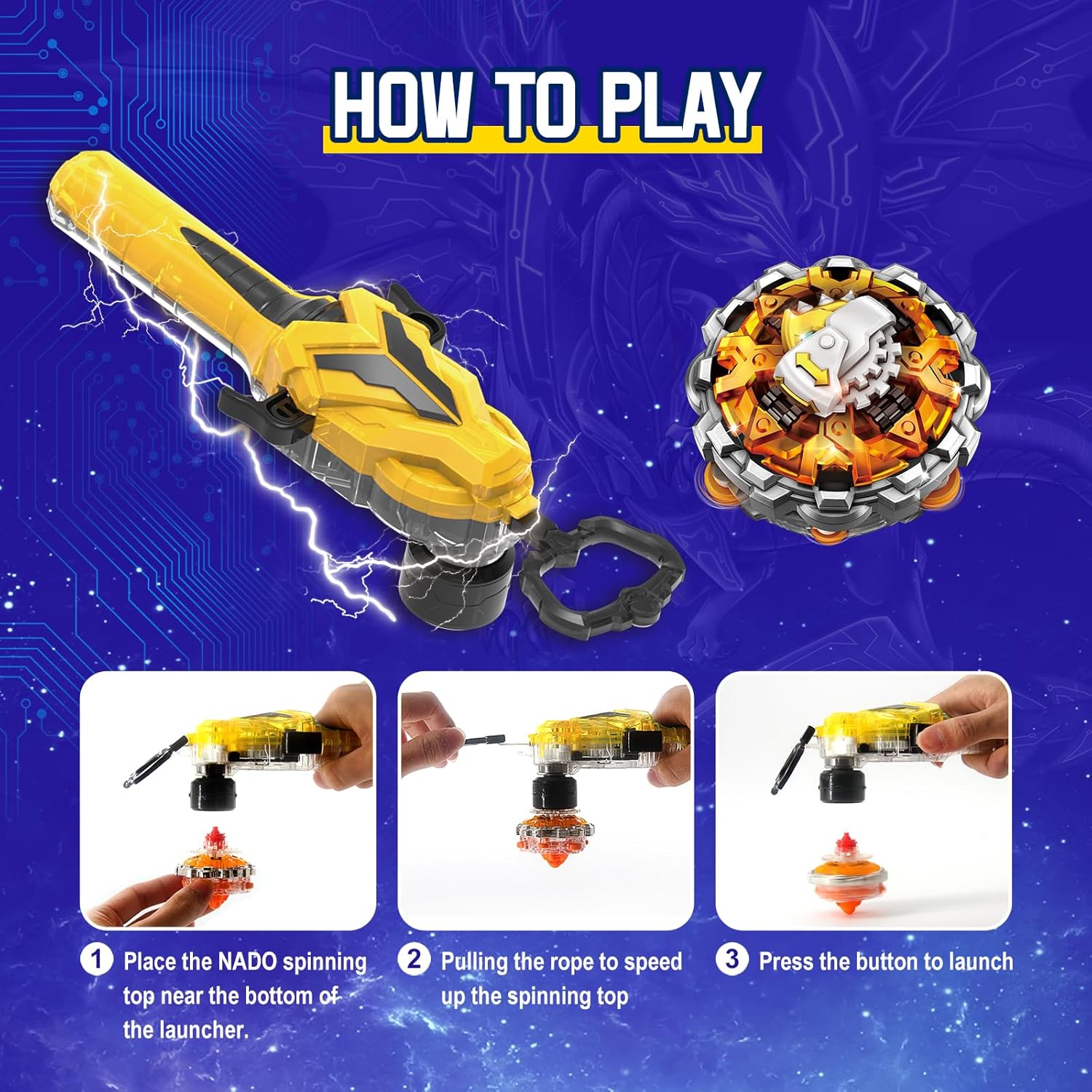 Thumbnail 1 de Infinity NADO Trompos con Arena