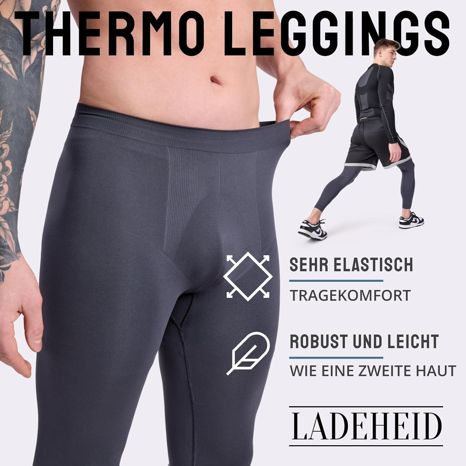 Thumbnail 2 de Ladeheid LA40-260 Pantaloni termici uomo