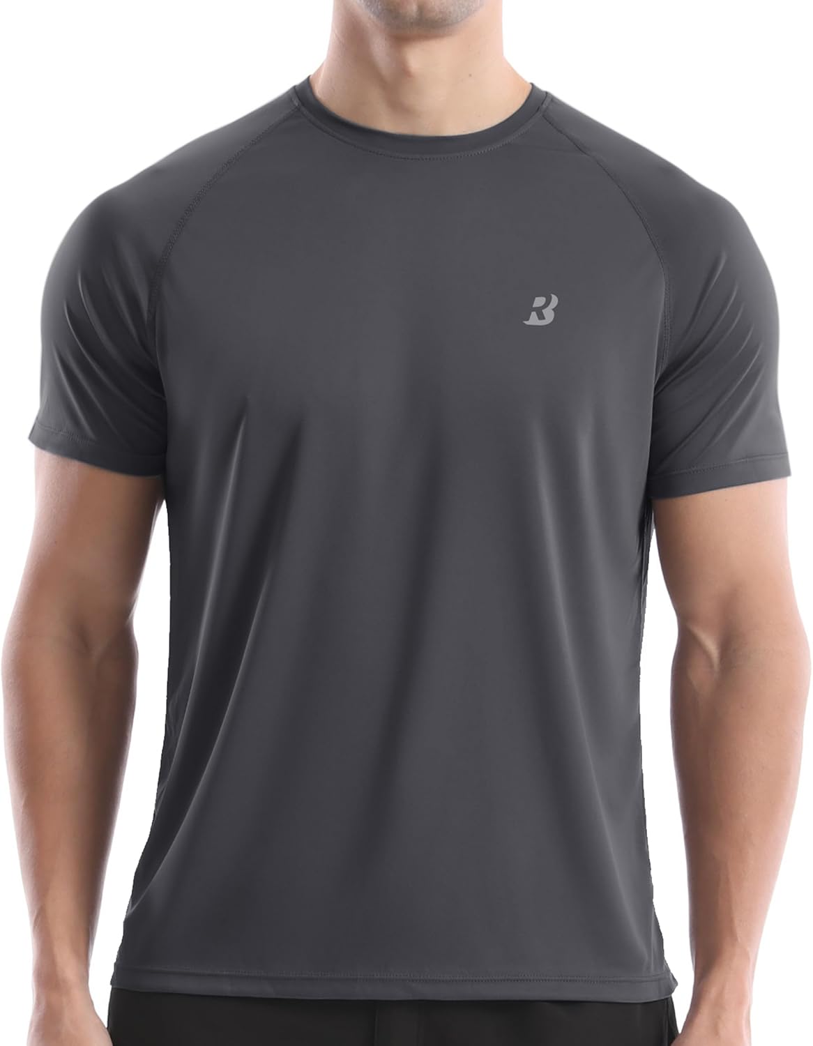 Roadbox Herren Kurzarm Rashguard mit UV-Schutz UPF 50+ – Schnelltrocknend, atmungsaktiv und vielseitig