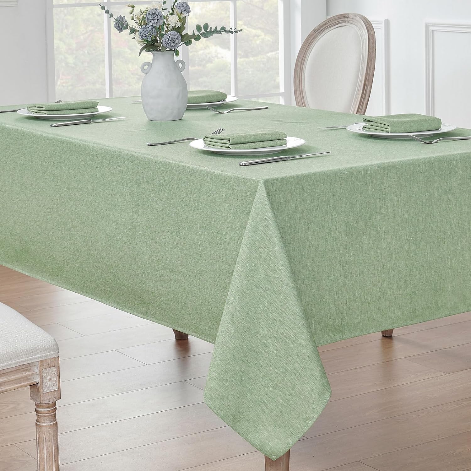 Detalle 2 de Veblandy Tablecloth 60 x 120 Inch 🍽