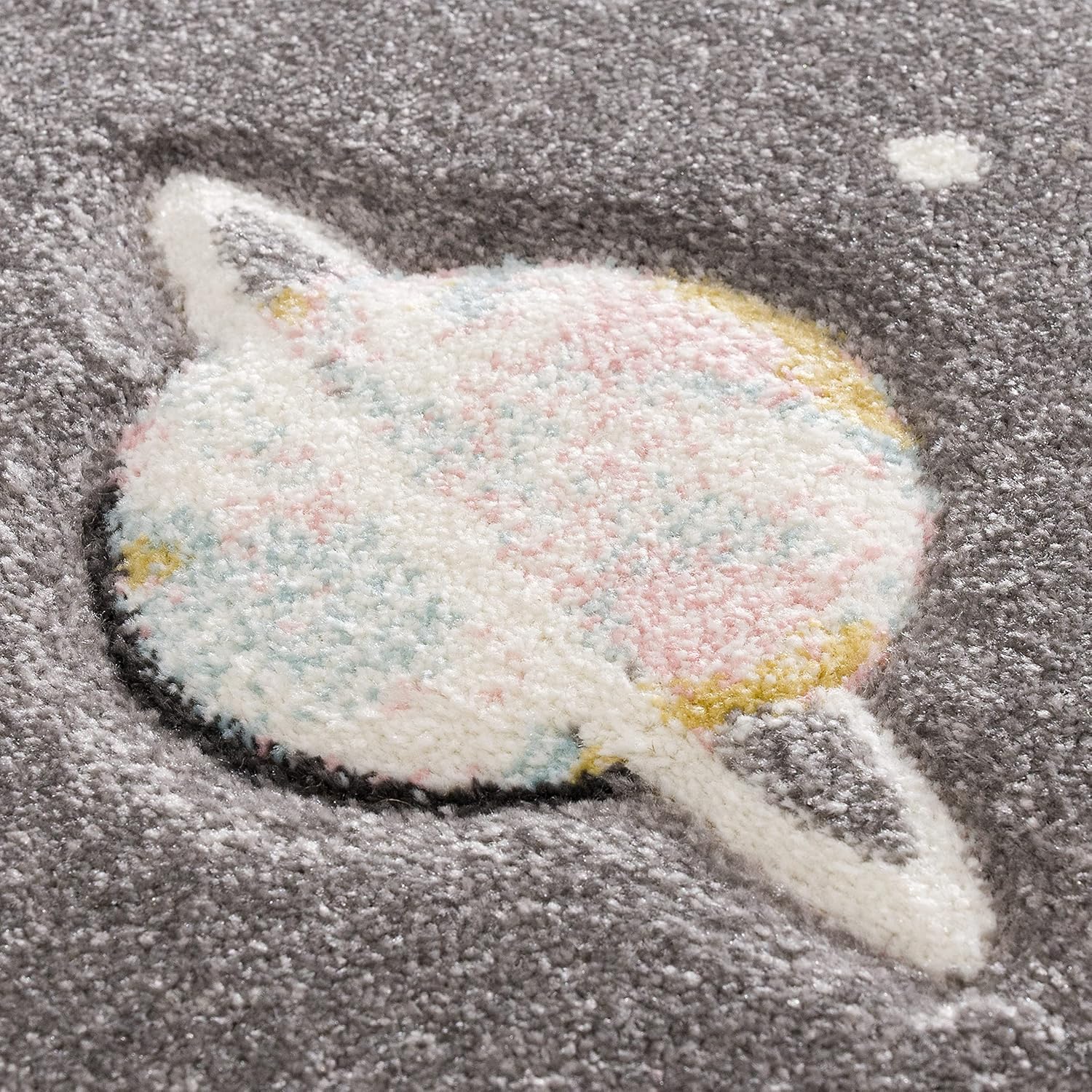 Thumbnail 2 de Kinder-Teppich Paco Home mit Planeten & Sternen, 160 x 230 cm (grau)