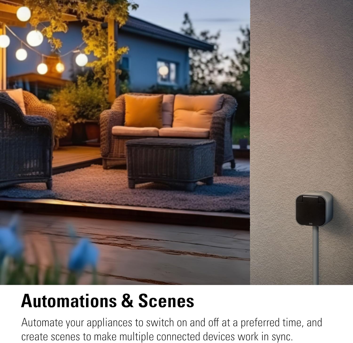 Thumbnail 5 de Eve Energy Outdoor Matter Presa Intelligente IP44