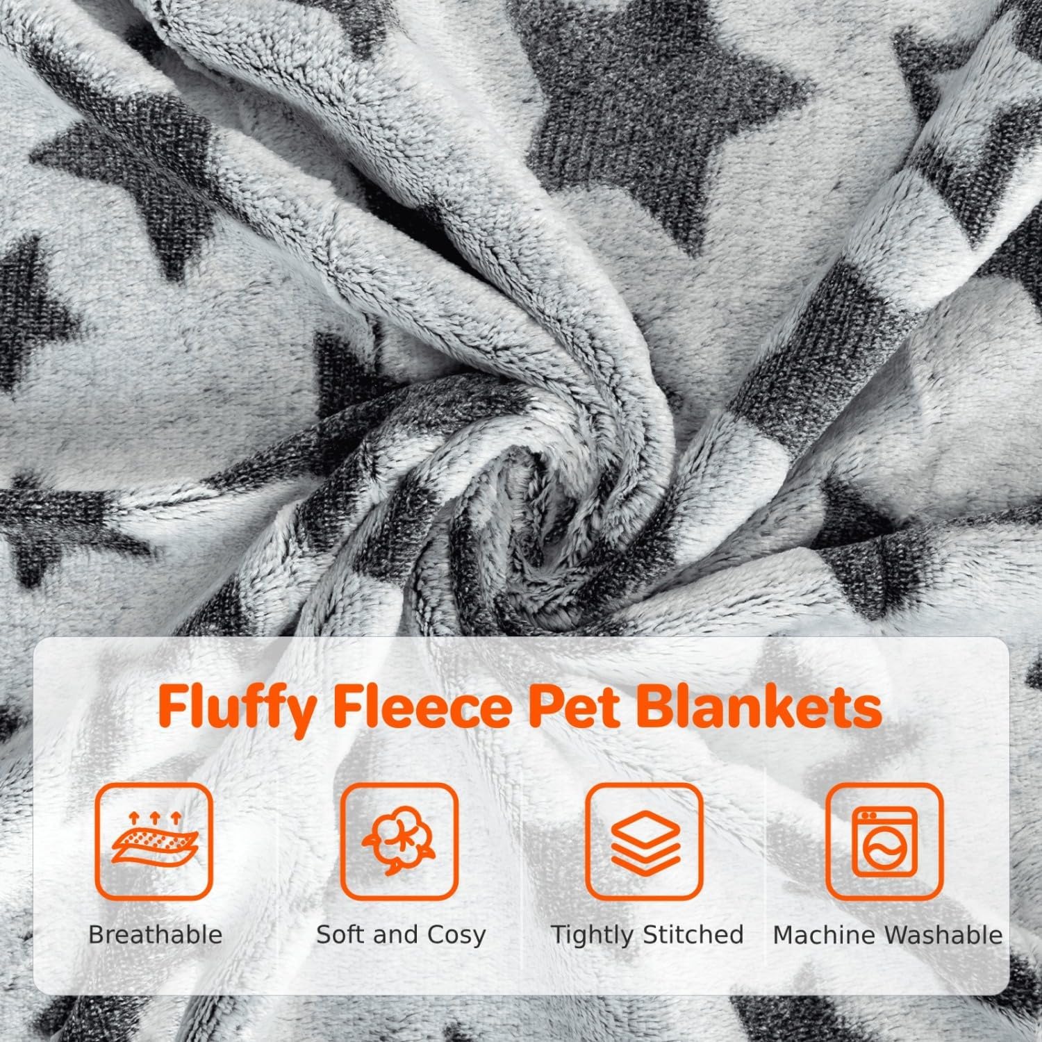 Detalle 2 de Nobleza 3er Set Hundedecke M 80 x 100 cm
