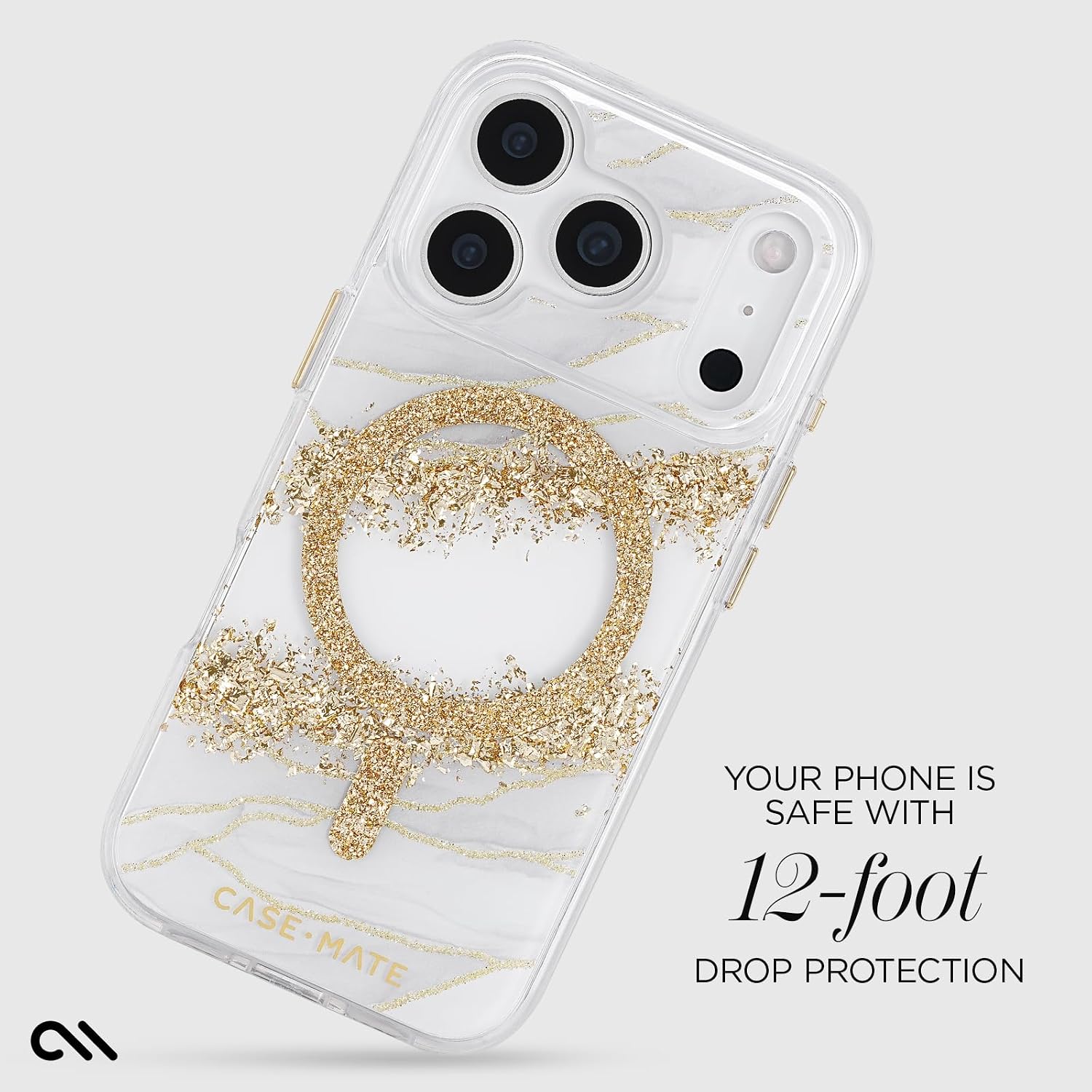 Thumbnail 2 de Case-Mate iPhone 17 Pro Case for MagSafe Karat Granite
