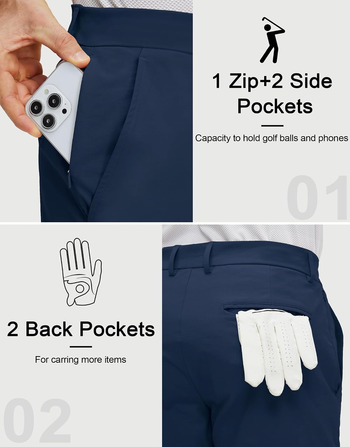 Detalle de M MAELREG Golf Shorts 7-Inch