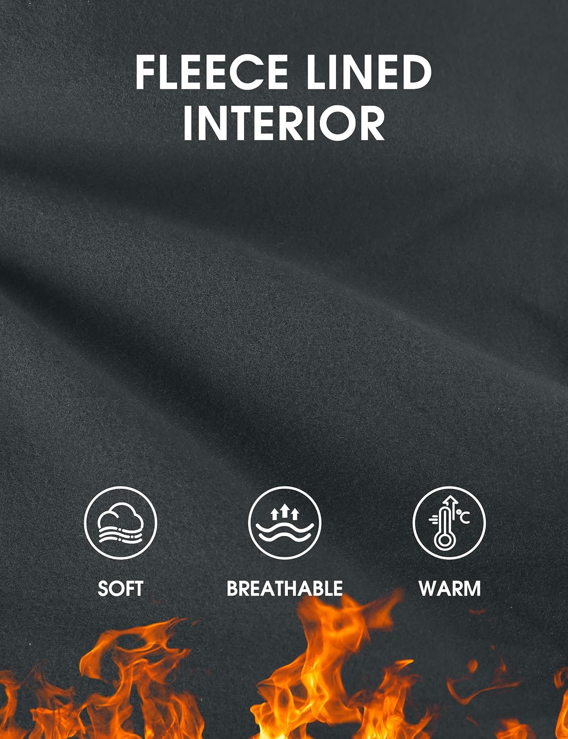 Detalle 2 de Desol Legging évasé doublé en polaire 87% polyester