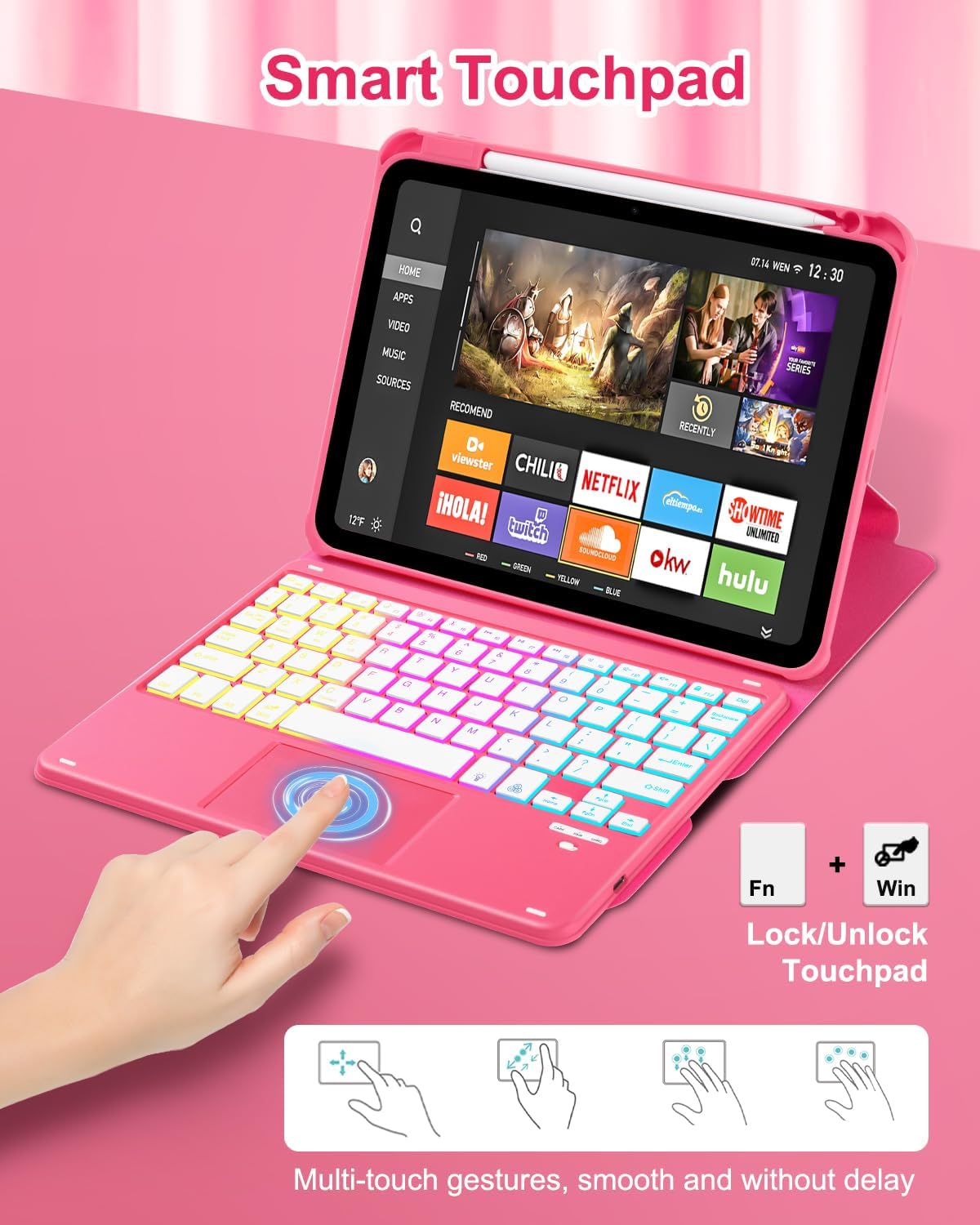 Thumbnail 3 de MePadKey Touchpad Keyboard Case 11