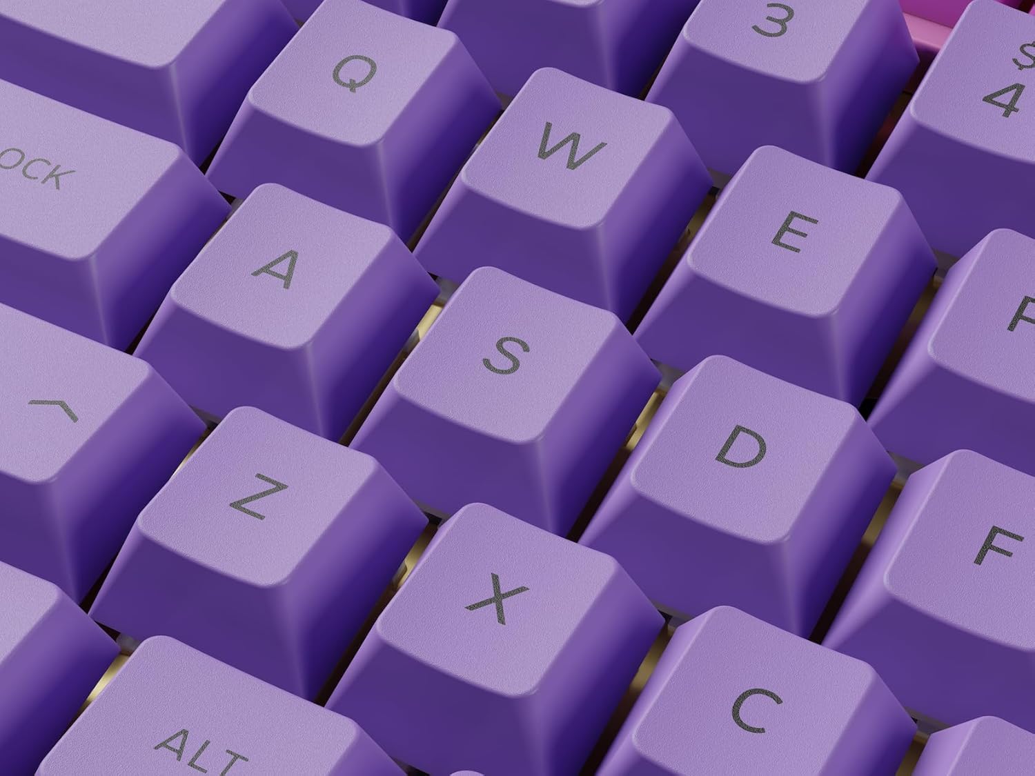 Thumbnail 2 de GLORIOUS Glorious Gaming 115 GPBT Keycaps Nebula (profilo Cherry) – keycaps PBT per layout tedesco