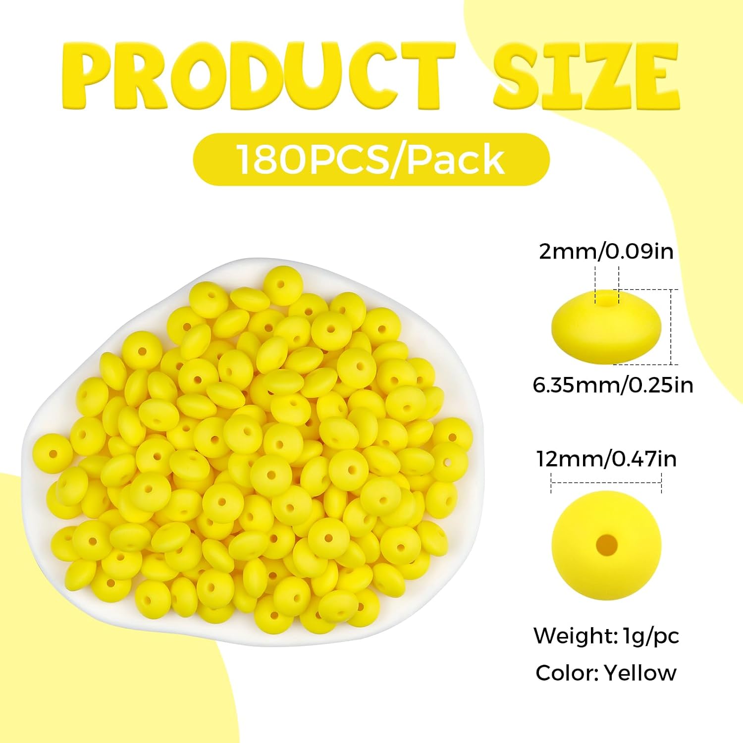 Thumbnail 1 de FIVEIZERO Silicone Beads 12mm