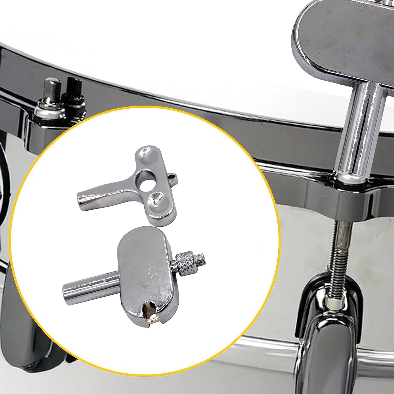 Detalle 1 de Jiayouy Drum Tuning Keys, Chrome-Plated Metal