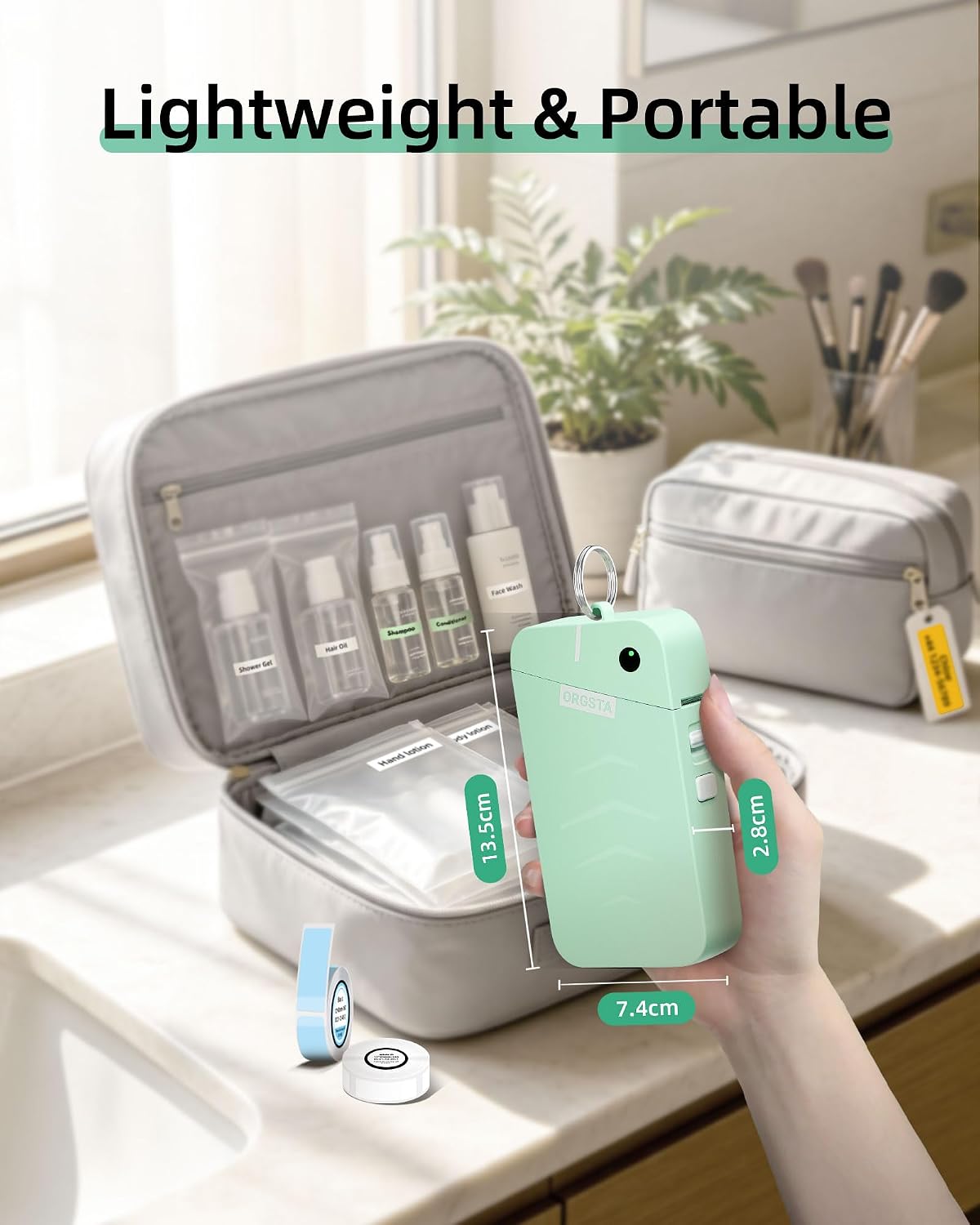 Thumbnail 4 de ORGSTA Label Maker Machine 2000 mAh Bluetooth