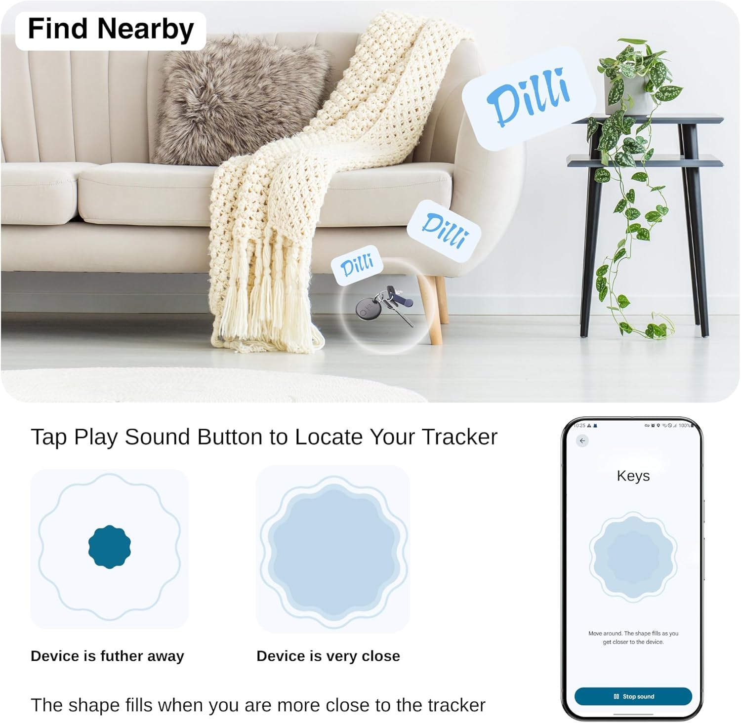Thumbnail 2 de HH-Tech Android Tracker Tag Combo