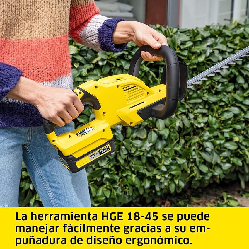 Thumbnail 3 de Kärcher HGE 18-45 cortasetos 45 cm, 2,68 kg