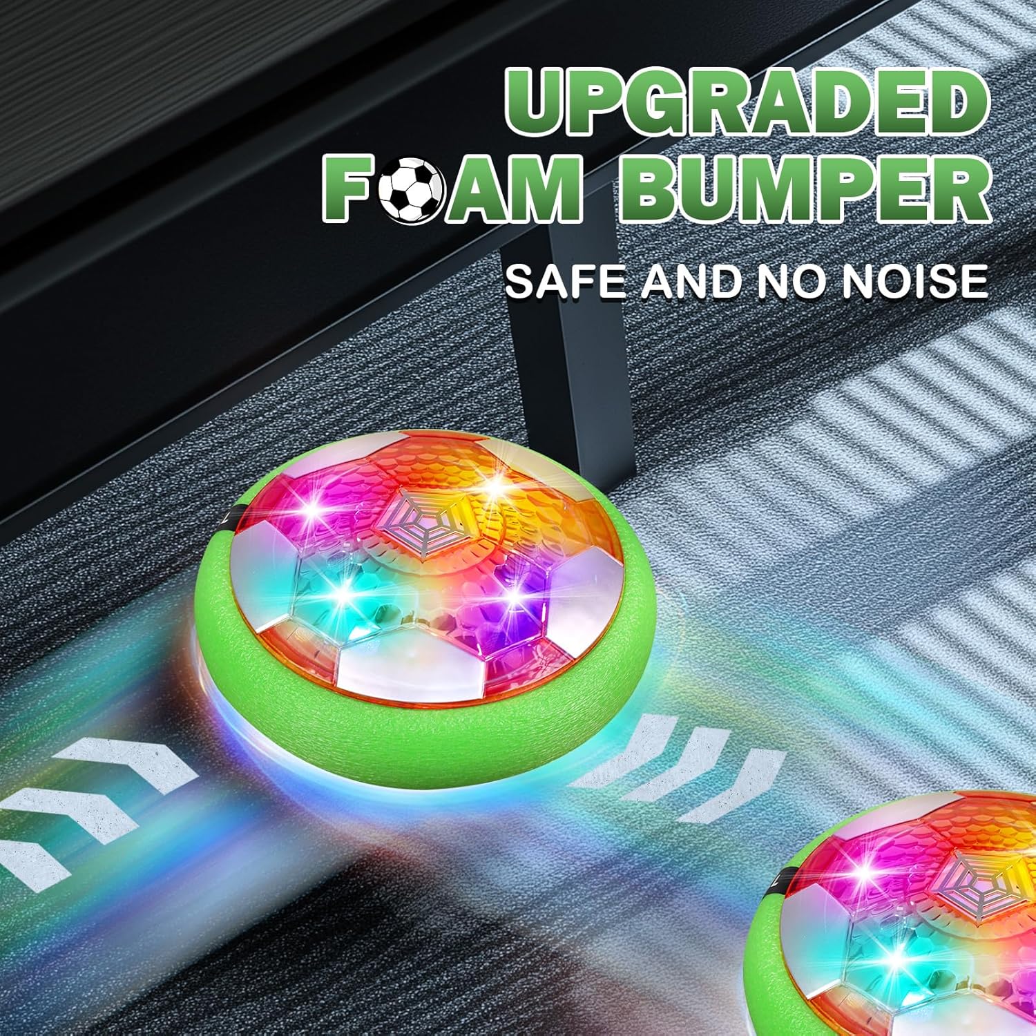 Thumbnail 3 de OMWay Hover Football LED, rechargeable