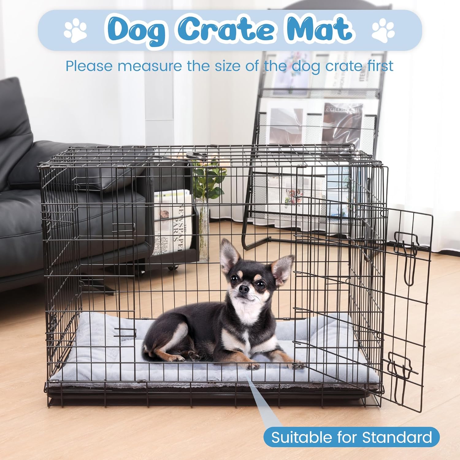 Thumbnail 5 de Baodan Washable Dog Bed 60x45 cm