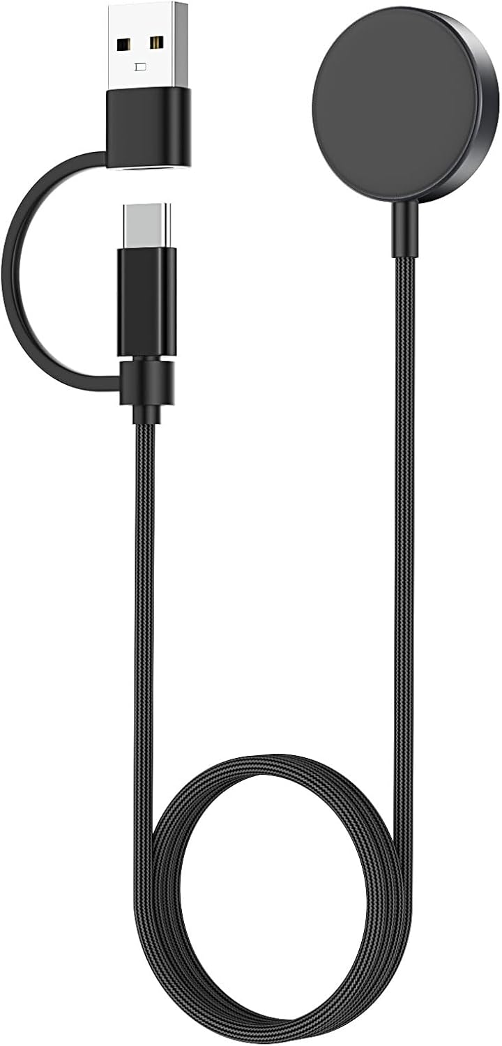 Detalle 2 de Astorgos Supporto Magnetico USB-C/USB-A per Galaxy Watch – Caricatore Portatile e Sicuro