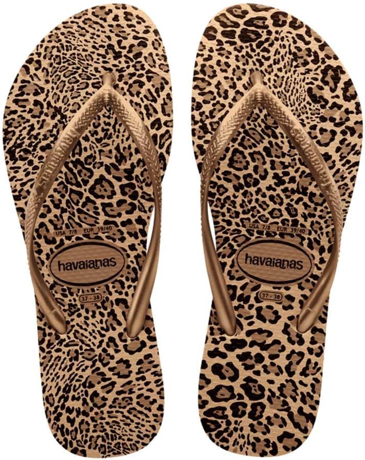 Detalle de Havaianas Slim Animals Donna FlipFlop: stile brasiliano, comodità quotidiana